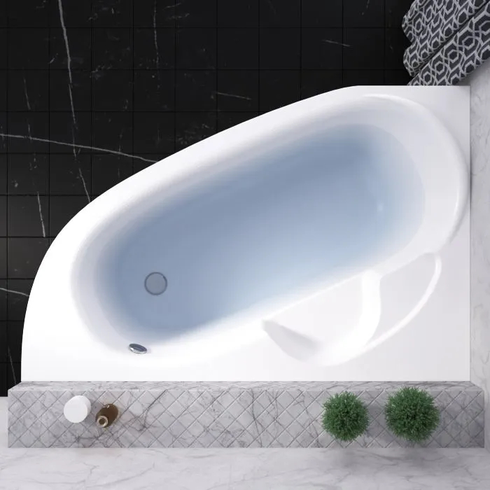 Акриловая ванна Lavinia Boho Bell Pro 140×95 левая